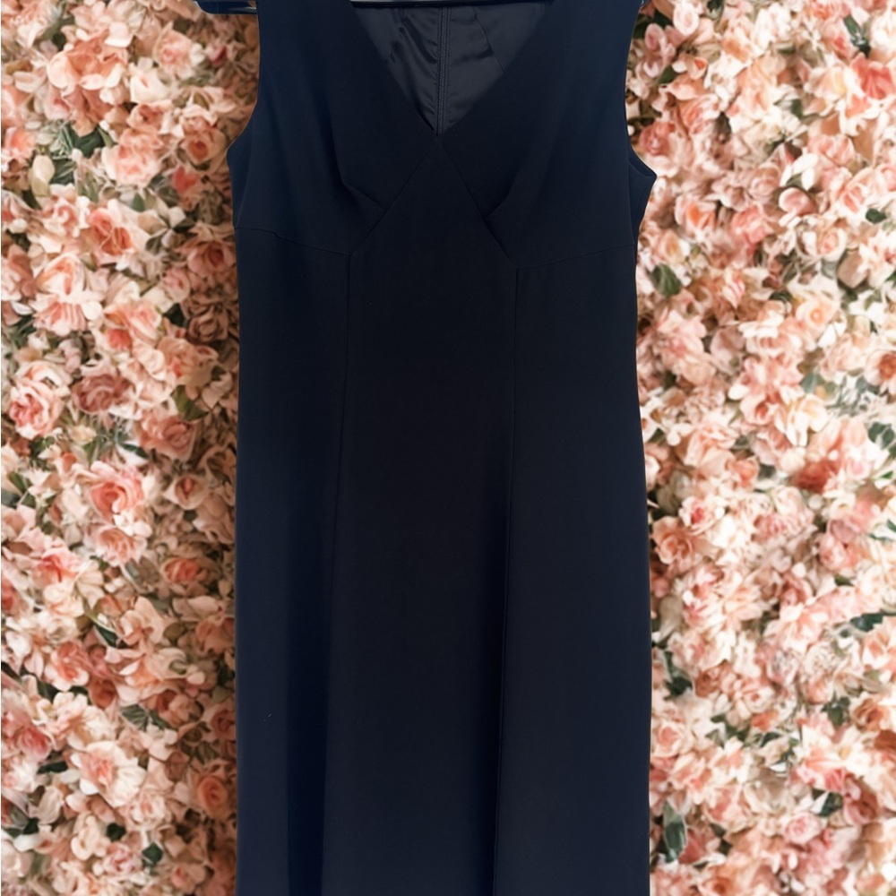 Talbots Classic Black Midi Dress